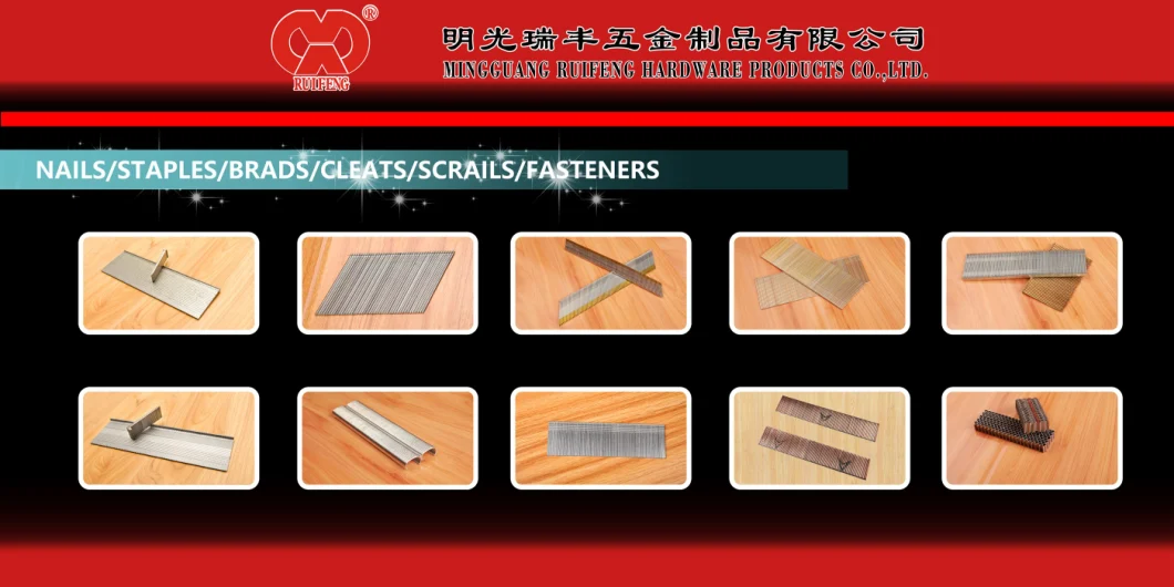 Latest Price 16ga N Series Galvanized Staple, Crown 0.42&prime; &prime; Wooden Pallets Coil Nail.