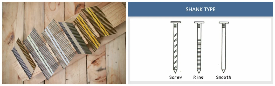 Latest Price Ruifeng Brand Anchoring/ E. G. Collated Pneumatic Nails.