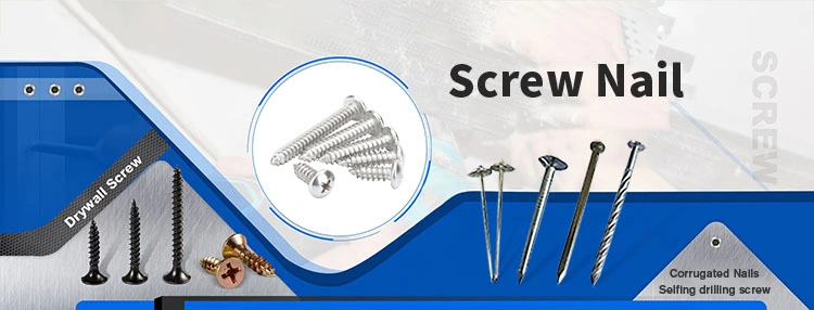 Double Countersunk Head Wood Chipboard Screw Teck Screw Drill Tail Screws Cross Countersunk Dovetail Nails