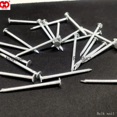 Ruifeng Brand All Kinds of Iron Bulk Nails- E. G. Ring Shank Pneumatic Gun Nails.