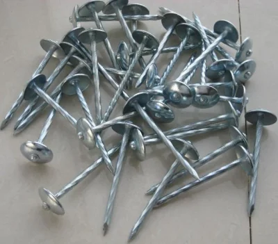 Twisted Shank Electro Galvanized Roofing Nails