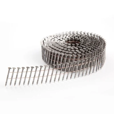 Electro Galvanized Smooth Shank Coil Roofing Nail Wholesale