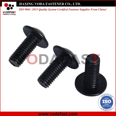 Vodafast Furniture Screw Wafer Head Cross Recessed Class 4.8 8.8 10.9 12.9 Black Zinc