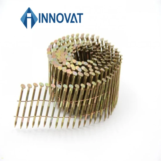 Ring Shank Coil Roofing Nail/ Coil Nail/Stainless Nail Coils