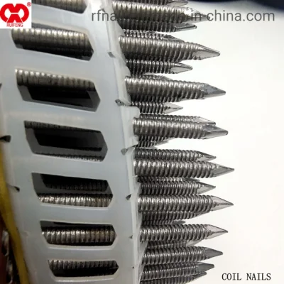 Pneumatic Gun Nails Professional Manufacturer Stainless Plastic Sheet Collated Nails.