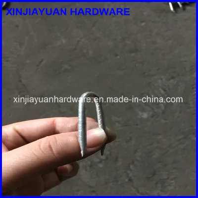 1′′-3′′ Galvanized Metal U Fence SOD Staple Nails