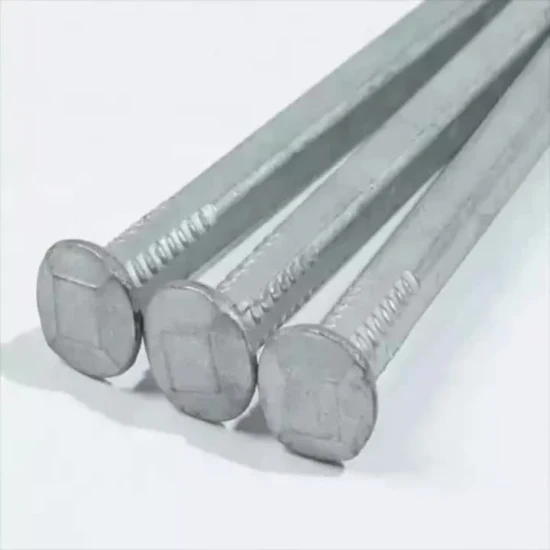 80mm Galvanized Boat Building Square Boat Nails for Factory Supply