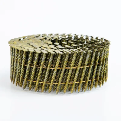 15 Degree Flat Coil Nails, 15 Degree Wire Collated Roofing Nails